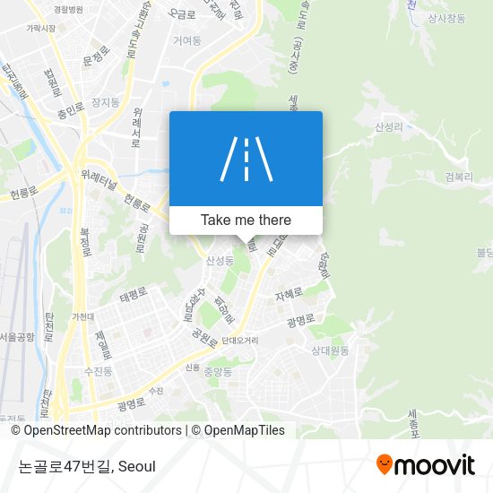 논골로47번길 map