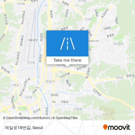 제일로18번길 map