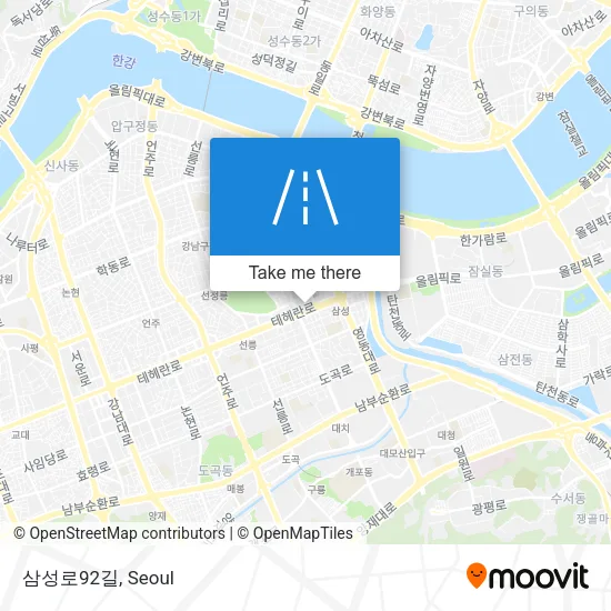 삼성로92길 map