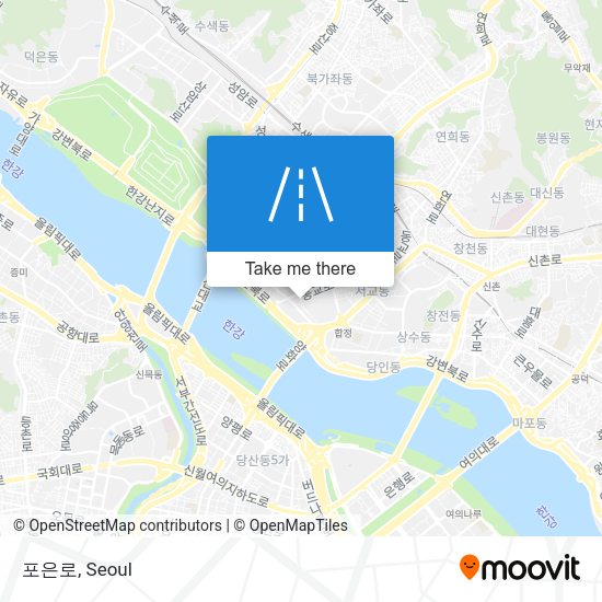 포은로 map