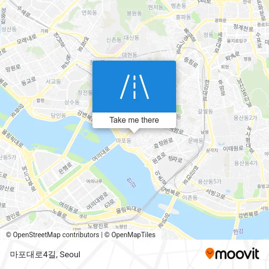 마포대로4길 map