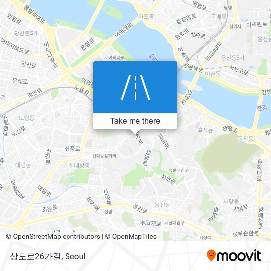 상도로26가길 map
