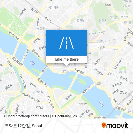 독막로12안길 map