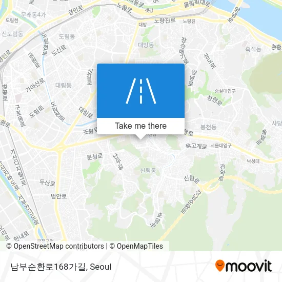 남부순환로168가길 map