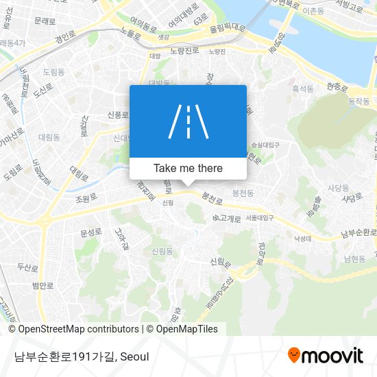 남부순환로191가길 map