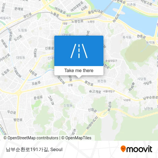남부순환로191가길 map