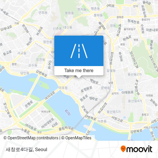 새창로4다길 map