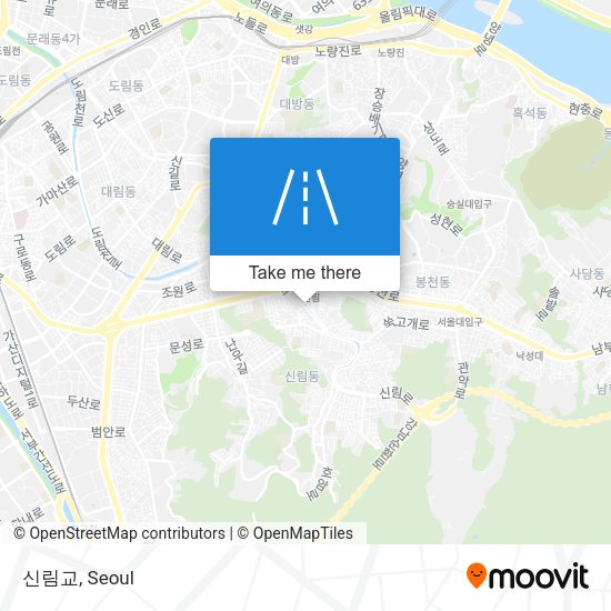 신림교 map