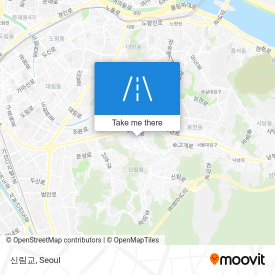 신림교 map