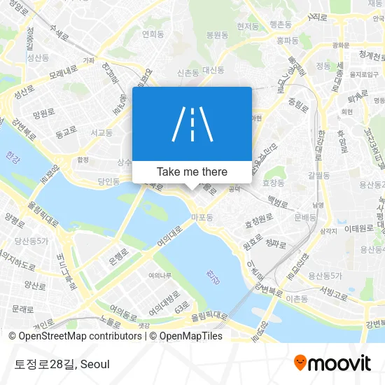토정로28길 map