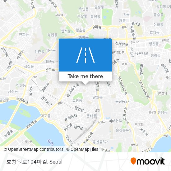 효창원로104마길 map