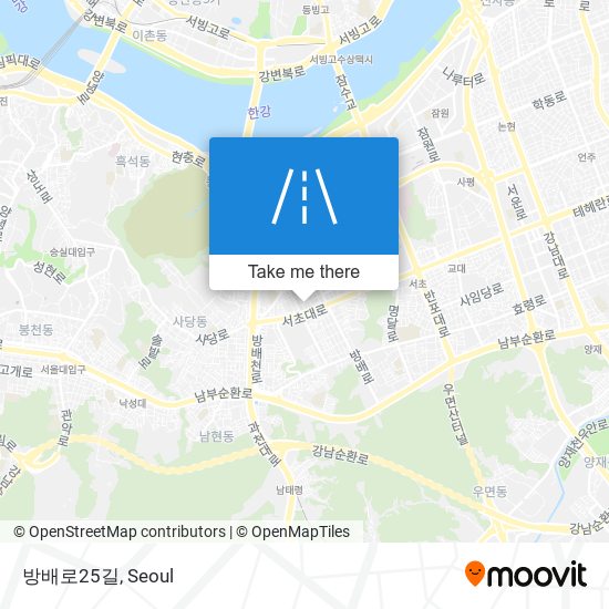 방배로25길 map