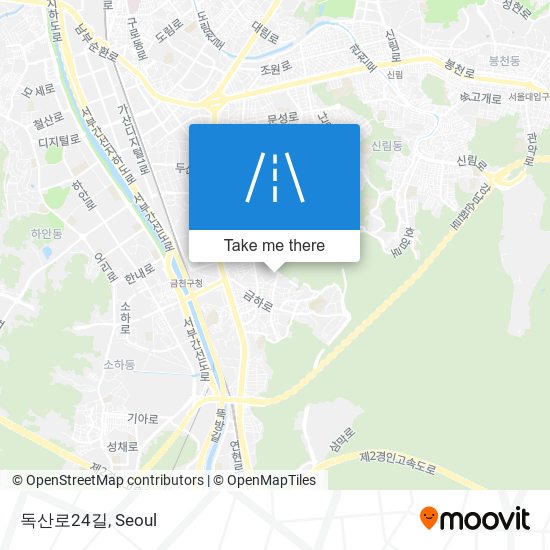 독산로24길 map