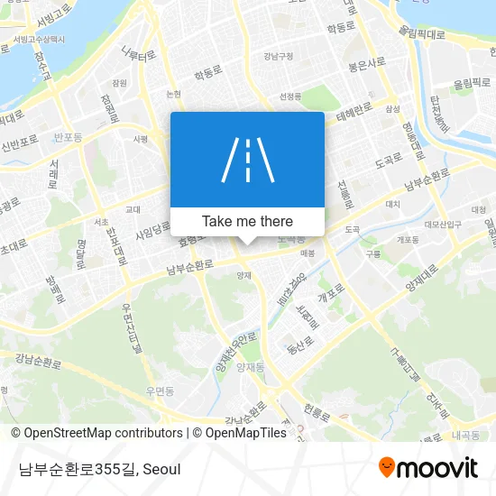 남부순환로355길 map
