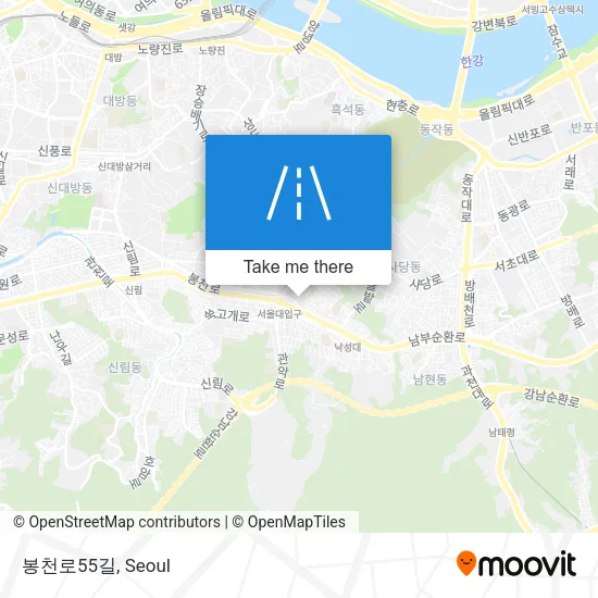 봉천로55길 map