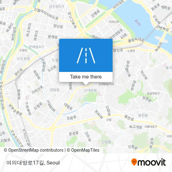 여의대방로17길 map