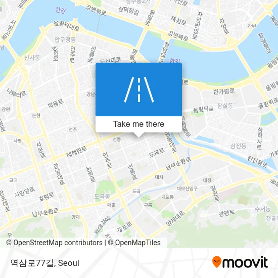 역삼로77길 map