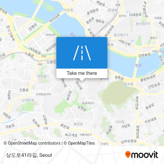 상도로41라길 map