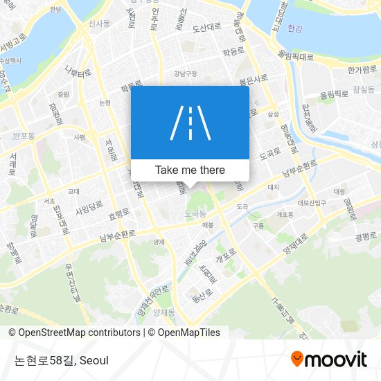 논현로58길 map