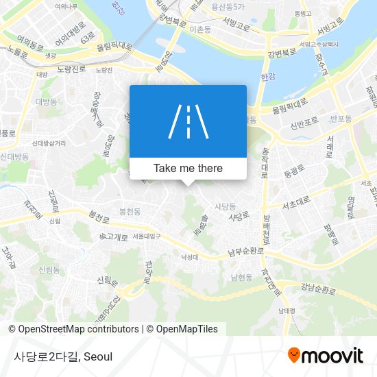 사당로2다길 map