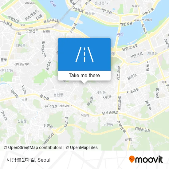 사당로2다길 map