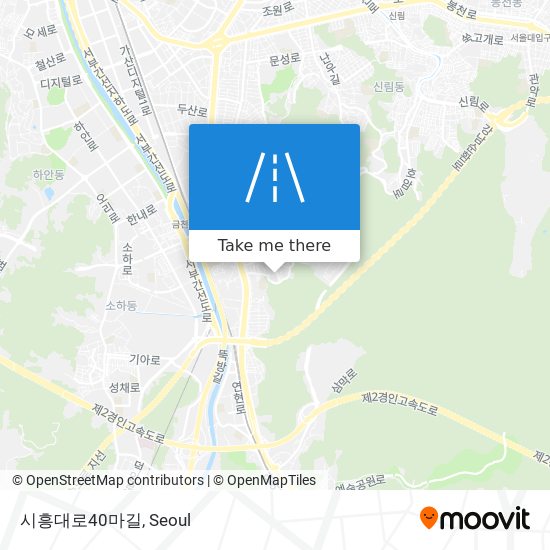 시흥대로40마길 map