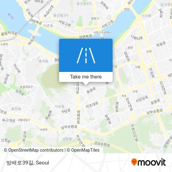 방배로39길 map