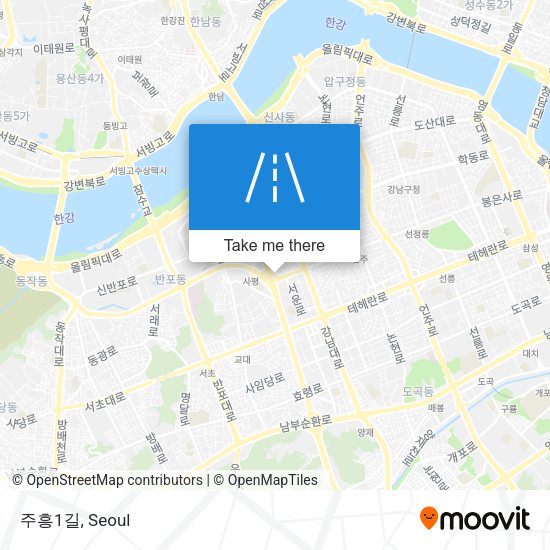 주흥1길 map