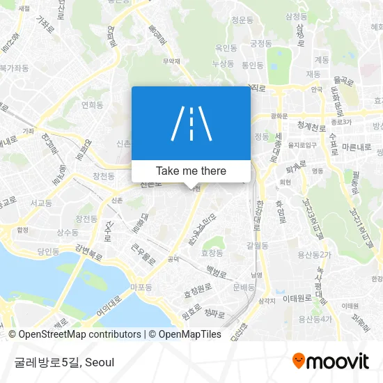 굴레방로5길 map