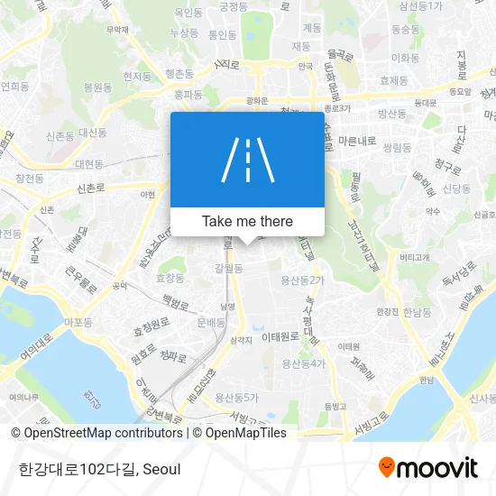 한강대로102다길 map
