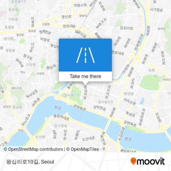 왕십리로10길 map