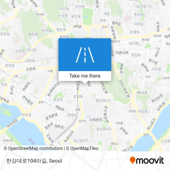 한강대로104라길 map