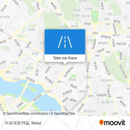 마포대로19길 map
