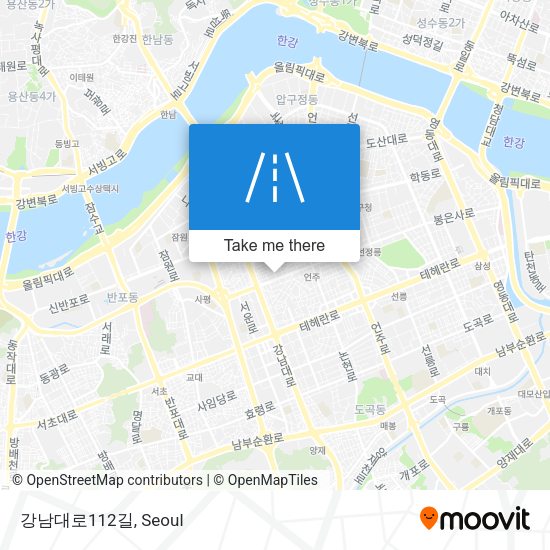 강남대로112길 map