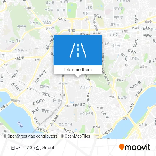 두텁바위로35길 map