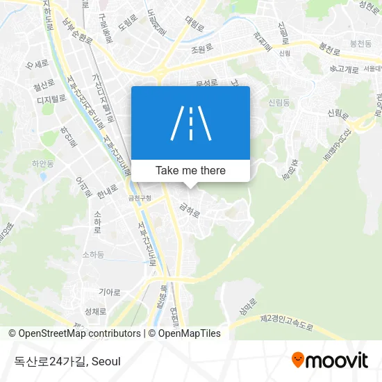 독산로24가길 map