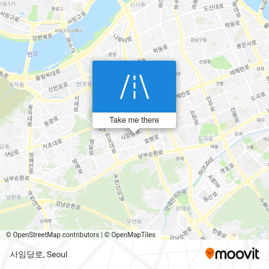 사임당로 map