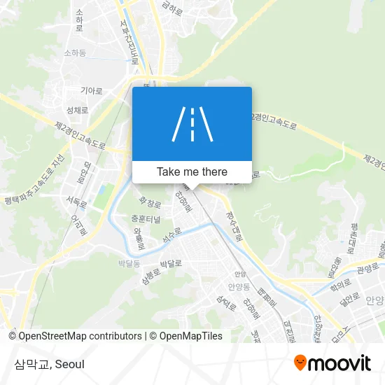 삼막교 map