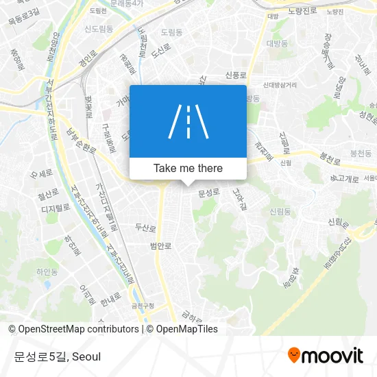 문성로5길 map