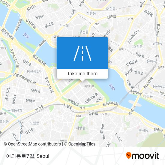 여의동로7길 map
