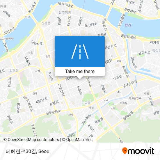 테헤란로30길 map