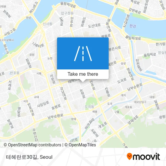 테헤란로30길 map