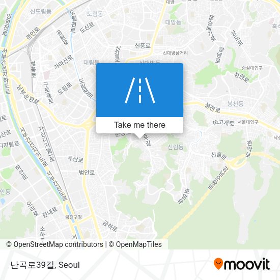 난곡로39길 map