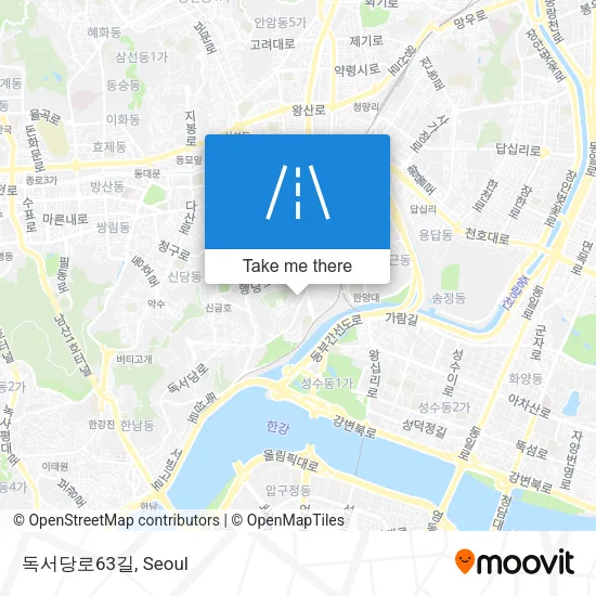 독서당로63길 map