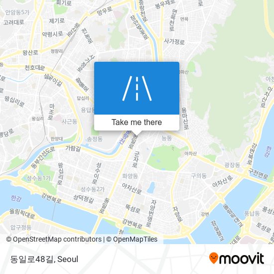 동일로48길 map