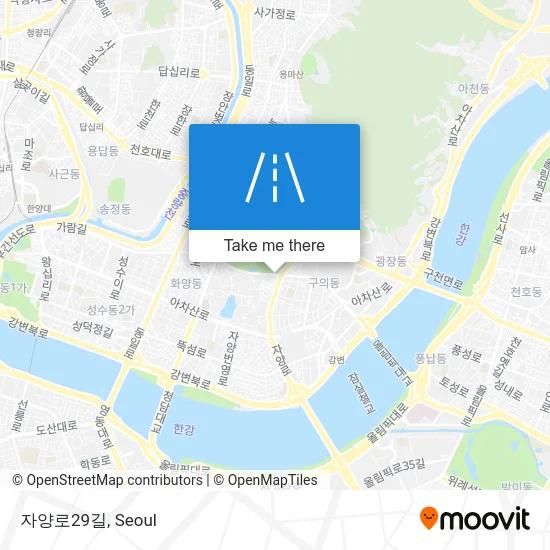 자양로29길 map