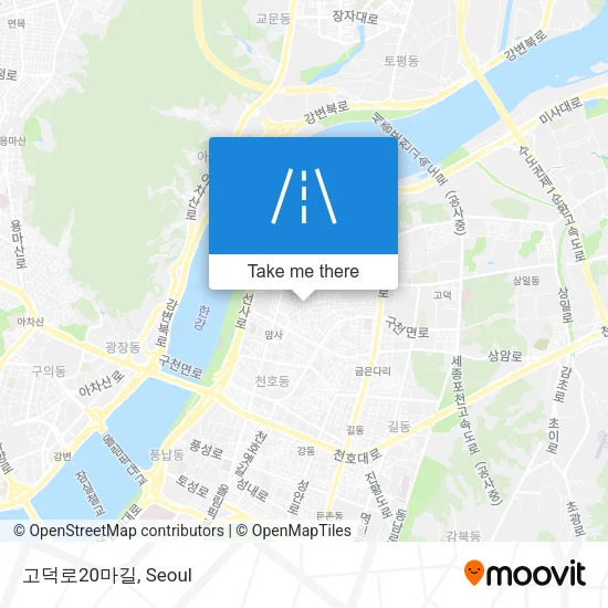 고덕로20마길 map