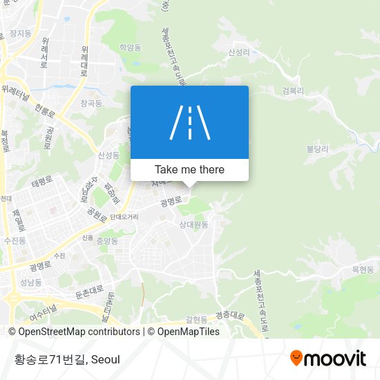 황송로71번길 map