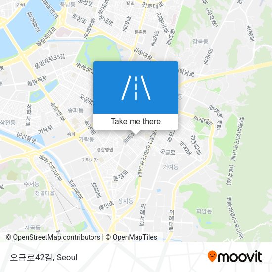 오금로42길 map