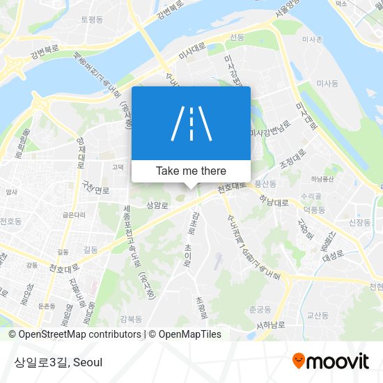 상일로3길 map